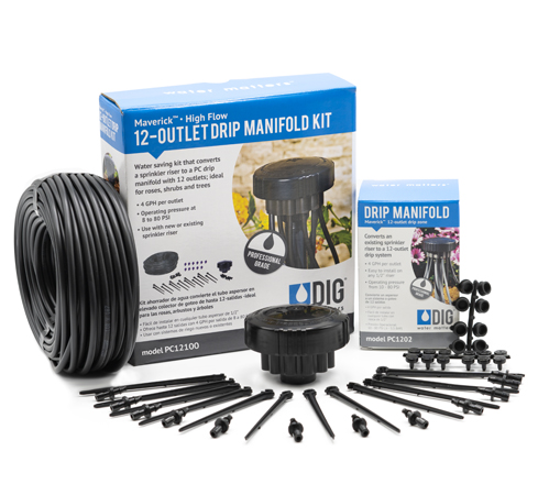 12-Outlet Drip Manifolds