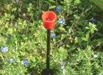 Drip system pop-up indicators