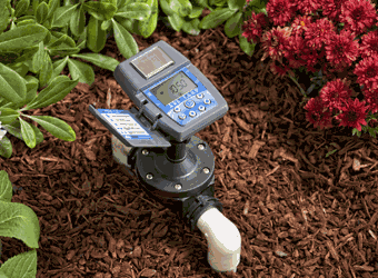 ECO1™ ILV Single Station Solar Powered Controller with 3/4″ Inline Valve