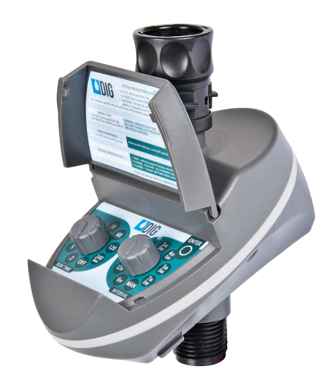 BO92A Two-Dial Hose End Timer