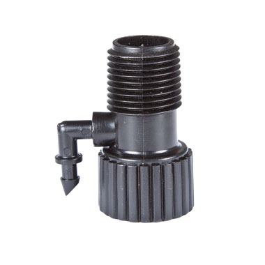 R67 Adapts Micro Tubing Barb to 1/2" Riser