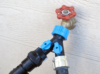 3/4″ Y Hose End Splitter