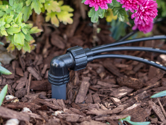 4-Outlet PC Drip Emitter Manifold