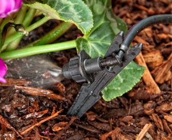 Fogger/Mister on Barb with Stake