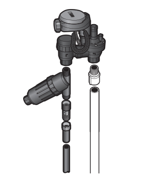 DIG anti-siphon valve installation